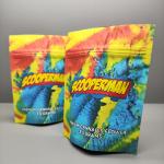 Weed Soft Touch Mylar Bag Plastic Stand Up Pouches With Zipper for sale