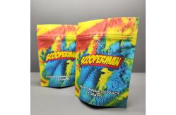 China Weed Soft Touch Mylar Bag Plastic Stand Up Pouches With Zipper supplier