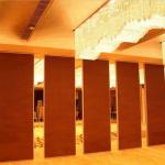 Modern Collapsing Operable Partition Walls On Wheel Max 4000mm Height for sale