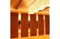 China Modern Collapsing Operable Partition Walls On Wheel Max 4000mm Height supplier