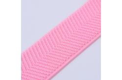China Customizable 3.5cm Polyester Herringbone Elastic Webbing For Garment Production supplier