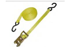 China Lorry Ratchet Tie Down Strap Cargo Lashing Straps With 35mm Width supplier