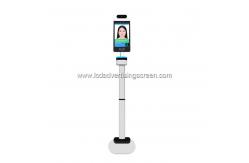 China 8 Inch IPS LCD Face Recognition Infrared Thermometer supplier