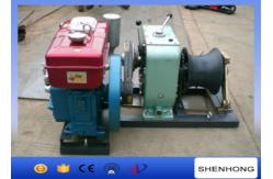 China Small 5 Ton Reversing Cable Pulling Tools Winch With Water Cooled Diesel Engine supplier