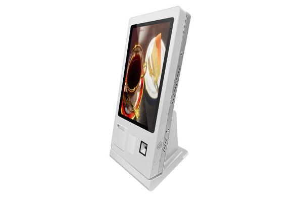 Touch Screen Self Service Terminal Kiosk Restaurant Ordering And Payment