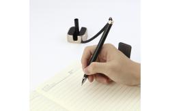 China Desktop Spring Stretchable Neutral Pen 0.5mm Bank Hotel Reception Signature Pen supplier