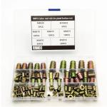 M4 M5 M6 M8 M10 100pcs For Hexagon Thread Nut Furniture Wood Insert Nut Color Zinc Plated Furniture Nuts for sale