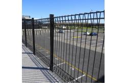 China Outdoor Galvanized Welded BRC Mesh Fence/Roll Top Garden Security Fence supplier