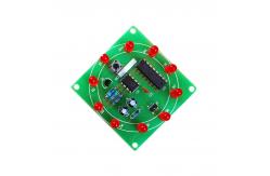 China Diameter 50mm Red LED Turntable Lamp For Computer supplier