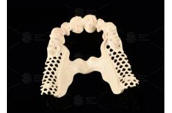 China Milled Peek Framework Customizable Digital Partial Dentures Superior Thin supplier