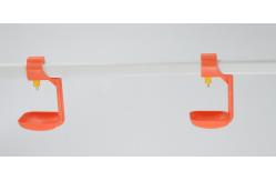 China 15 Broilers Aluminum Alloy Chicken Nipple Drinker System supplier