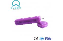 China Purple Sterile Single Use Ultra Thin Lancets 30 Gauge Universal supplier