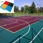 Modular Plastic Interlocking Multi-purposed Sport Court Flooring Outdoor Tennis Court Mats for sale