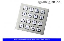 China Machine Use Industrial Keyboard Door Access Keypad with 16 Keys Layout Costomizable supplier