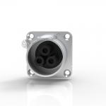 30A Heavy Duty IP67 Power Connector Water Resistant For Industrial for sale