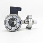 PGT23.100 Stainless Steel Manometer Diaphragm Seal Pressure Gauge With 1.0%FS Accuracy for sale