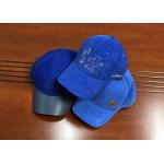 Fashionable different color blue as you want 6panel structured baseball caps hats for sale