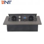 High Class Office Pop Up Socket With Double EU Standard Power Plug for sale