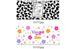 China ISO9001 UV Varnish UVDTF Cup Wraps DTF Tumbler Wraps 16oz supplier