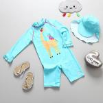 UPF50+ Boys Swimwear Sets 3-13 Years Old Long Sleeve Boy Swimsuit Handsome for sale