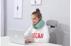China Electric Memory Foam Neck Pillow U Shaped Support Far Infrared supplier