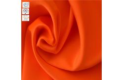 China High Visibility Orange 260gsm Polyester Cotton Interweave Fabric supplier