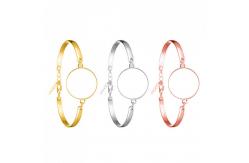 China Women Jewelry Elegant Sublimation Bracelet Blanks DIY Custom Sublimation Charm Bracelets supplier
