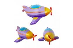 China 3D Self Sealing Aluminium Foil Cartoon Airplane Balloons Custom Printing for Party supplier