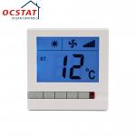 230V Non Programmable ABS PC Fan Coil Unit Thermostat for sale