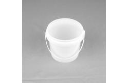 China Ice Cream 1000ml Plastic Food Packaging Bucket With Lid And Handle supplier
