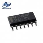 Texas TLC274BIDR In Stock Electronic Components Integrated Circuits Microcontroller TI IC chips SOP-14 for sale
