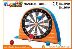 China Giant Interactive Inflatable Sticky Dart Board WIith Silk Printing supplier