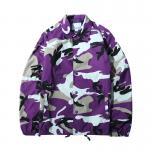 Custom Made Ma1 Bomber Jacket , Autumn Nylon Camo Coach Jacket Printed