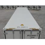 White 40 Foot Refrigerated Shipping Container , Industrial Shipping Container for sale