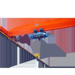 10 Ton Remote Control Single Beam Electric Overhead Traveling Crane for sale