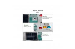 China Solar Camping Household Charging Emergency Light With Radio supplier