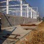 Prefabricated Steel Structure Storage Warehouse Large Span Metal Frame Buildings