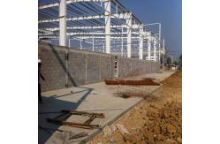 China Prefabricated Steel Structure Storage Warehouse Large Span Metal Frame Buildings supplier