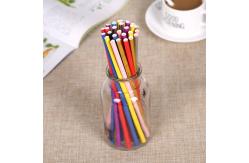 China Disposable Biodegradable Paper Drinking Straws Colorful Customized Printed supplier