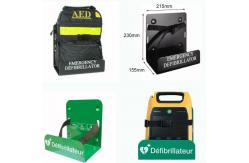 China Automated Defibrillator AED Wall Bracket With Adjustable Fixing Strap supplier