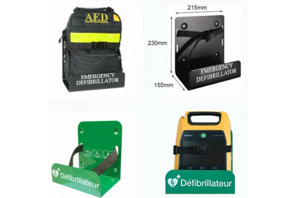 Automated Defibrillator AED Wall Bracket With Adjustable Fixing Strap