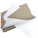 High Hardness Flat Paper Board Duplex Board With Gray Back Moisture Proof Chemical Mechanical Pulp for sale