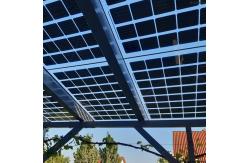 China 100W 550W Transparent Solar Panels Monocarstalline Silicon PV Modules supplier