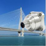 Analog 4-20mA Output Three Axis  Vibration Sensor  For Bridge Railway
