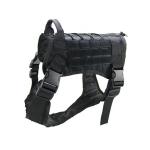 Camouflage Tactical Dog Chest Strap Nylon Adjustable Traction Rope Vest for sale