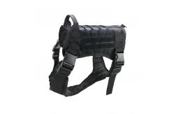 China Camouflage Tactical Dog Chest Strap Nylon Adjustable Traction Rope Vest supplier