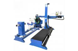 China Automatic Flange Welder Machine PLC Control Metal Welding Machine supplier