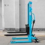 Lifter  Hand Manual Pallet Stacker  500kg Hydraulic  Steering Wheel Protection for sale
