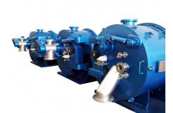 China GMP Grade 0.01mm Discharge Starch Centrifuge For Separating Suspensions supplier