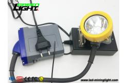 China 1.6W 216lum Rechargeable Led Miner Lamp 15000lux For Coal Mining supplier